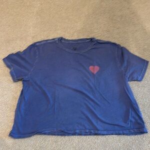 Billabong Crop Oversized Billabong Babe T Shirt, women’s size small